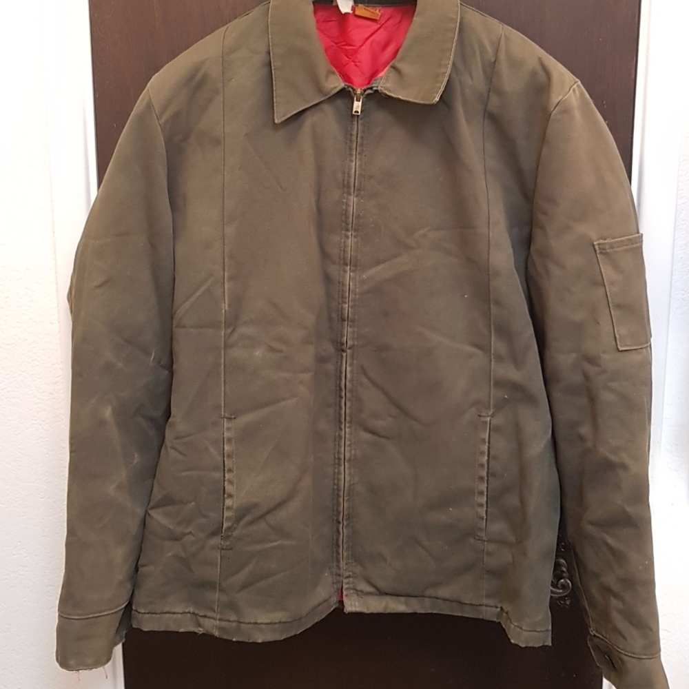 Vintage Army Green Jacket Big Ben Wrangler Gem